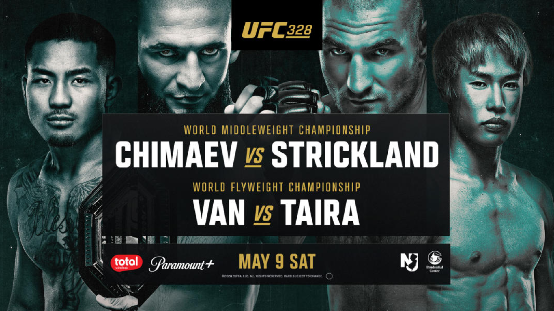 UFC 328 Fight Card: Chimaev vs Strickland and more