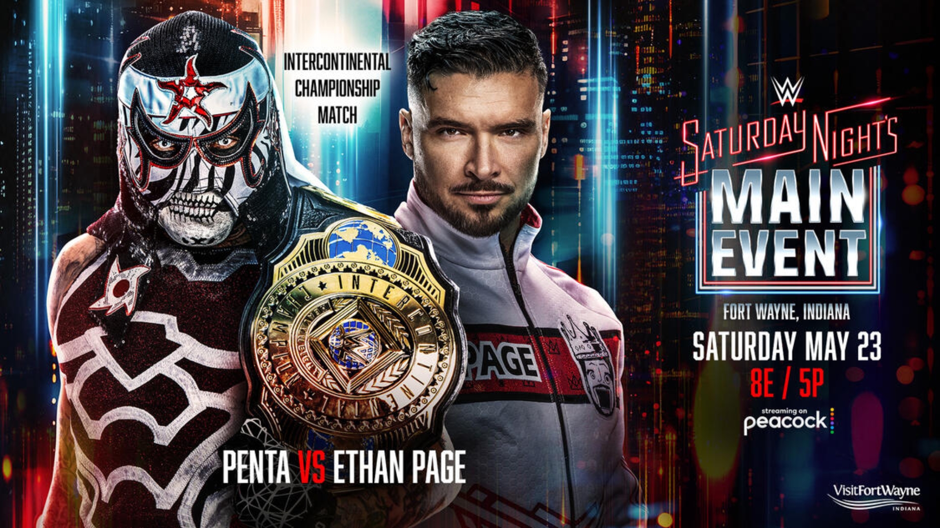 WWE SNME May 2026 Penta vs Ethan Page