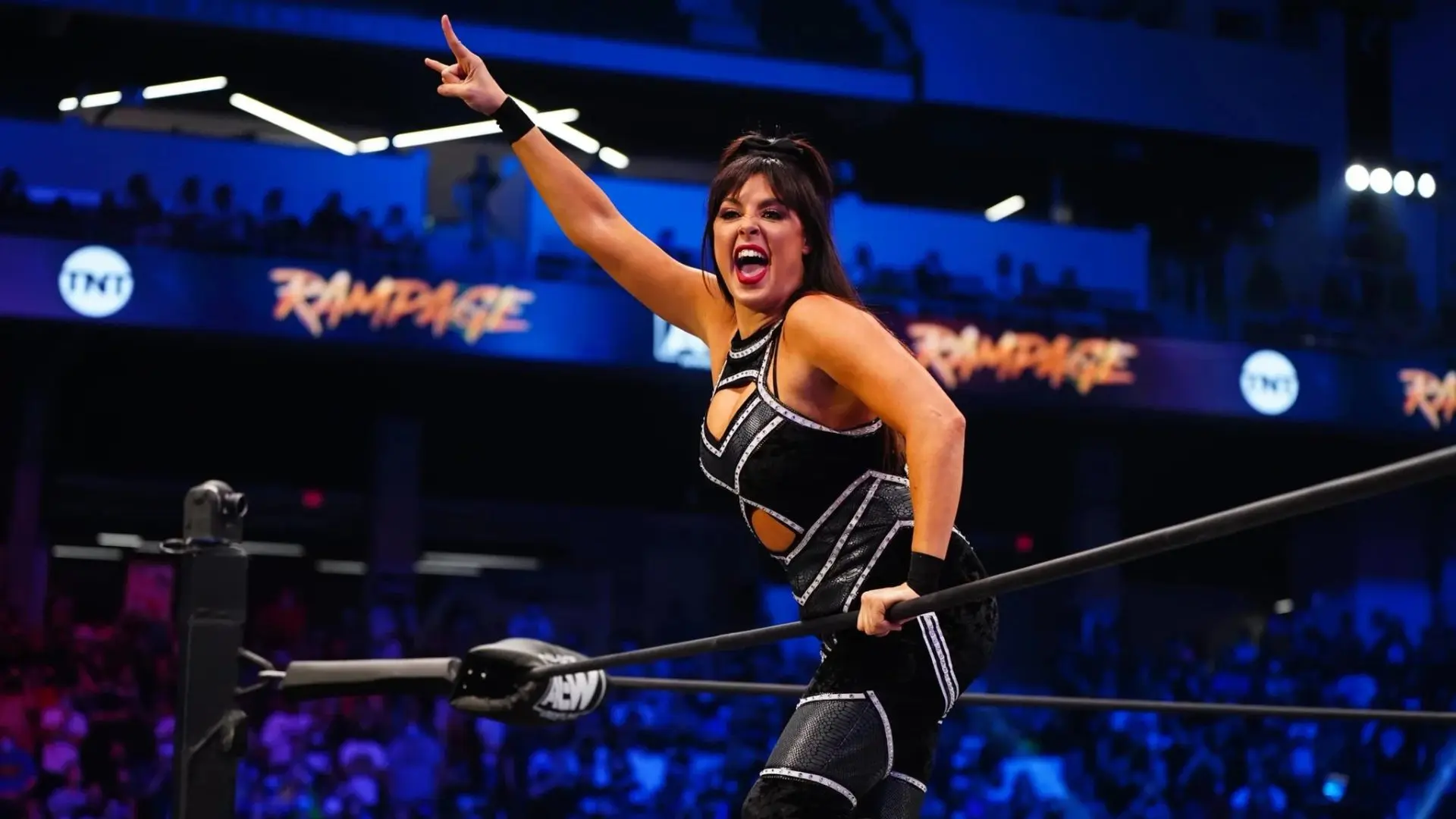 Rebel says AEW Collision message and fan signs ‘lift her spirits’