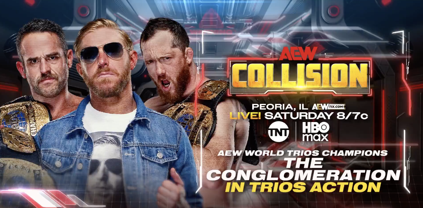 AEW releases full card for Collision
