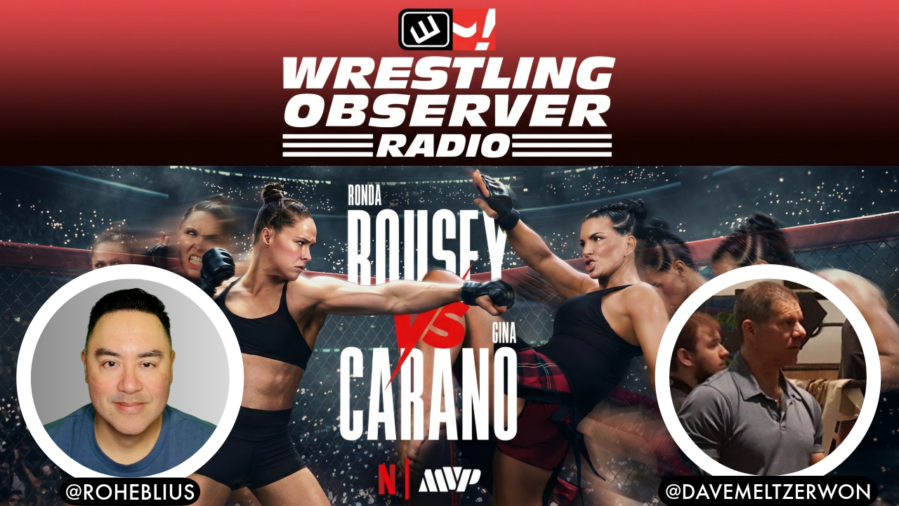 WOR: Ronda Rousey vs. Gina Carano recap, AEW & WWE weekend news