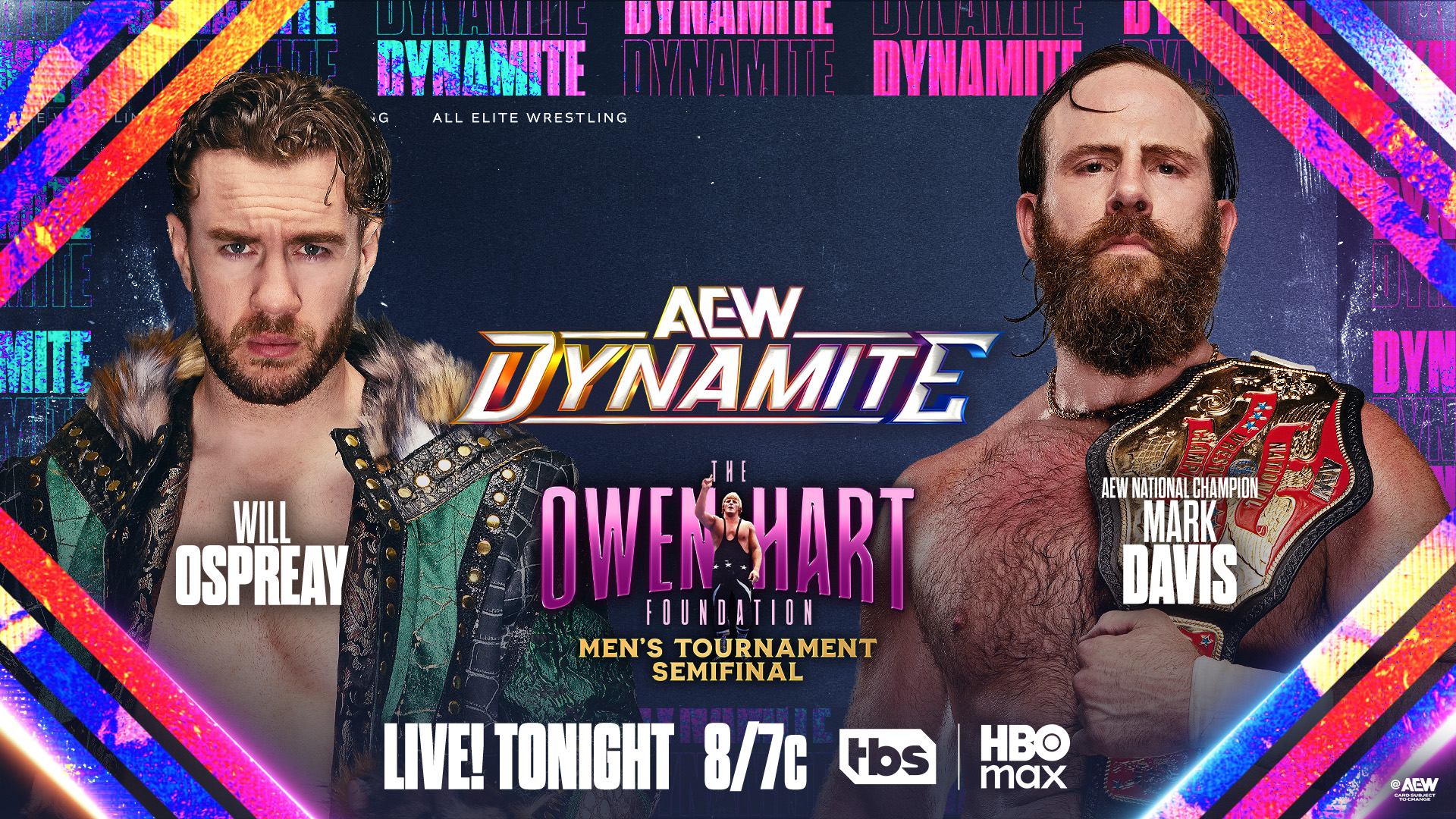 First finalist set in men’s AEW Owen Hart Foundation tournament after chaotic ending