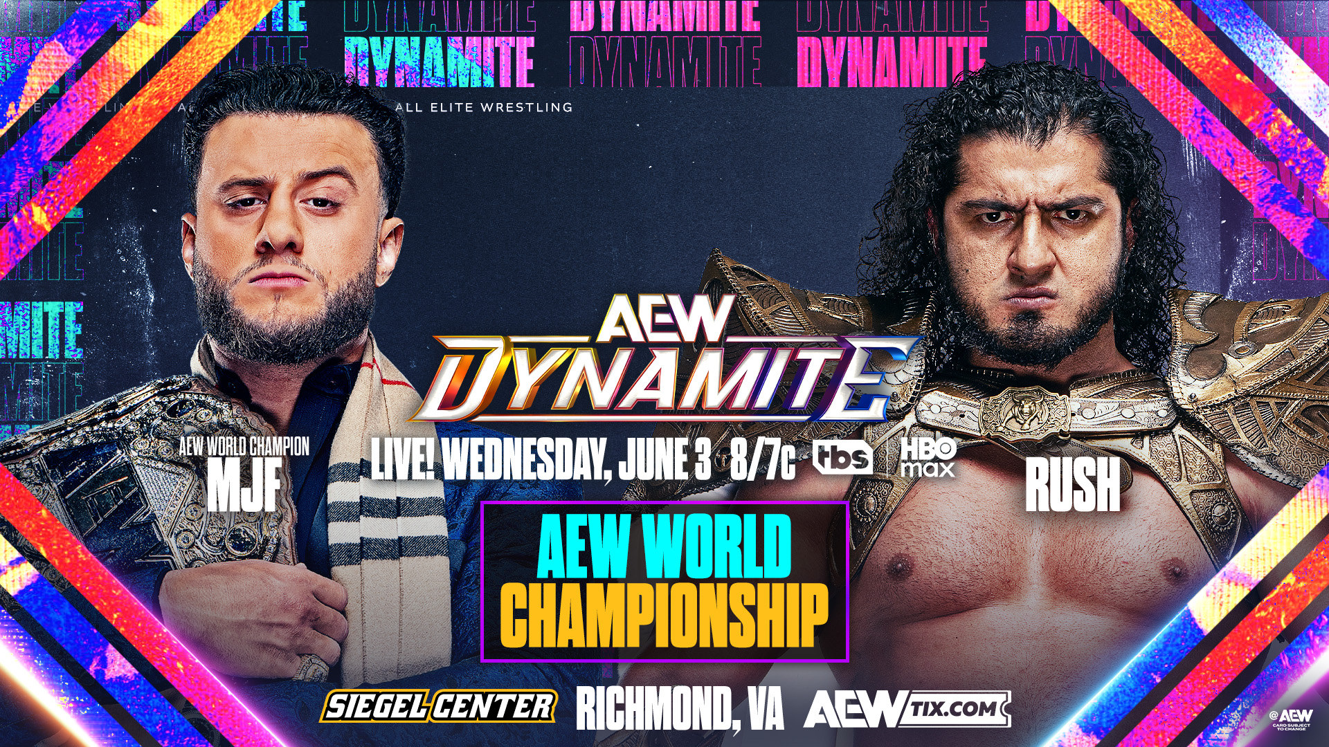 AEW Dynamite live results: MJF vs. Rush, Will Ospreay vs. Mark Davis