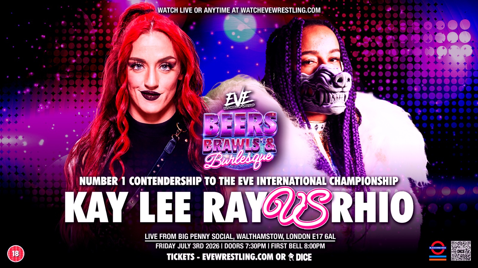 Kay Lee Ray vs. Rhio