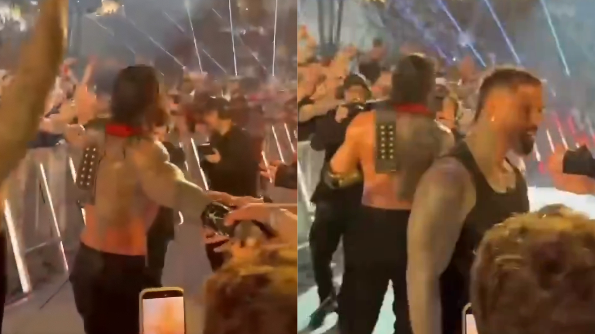 Jey Uso had to intervene when fan wouldn’t let go of Roman Reigns (VIDEO)