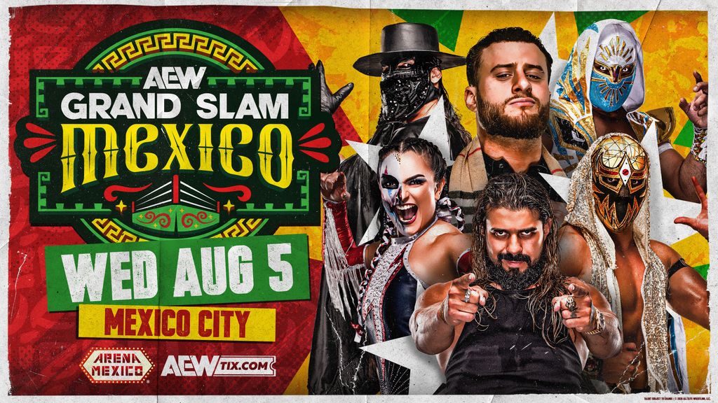 AEW reveals date for Grand Slam Mexico 2026
