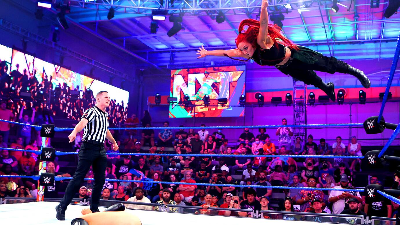 Former WWE wrestler Alba Fyre makes unannounced indie return