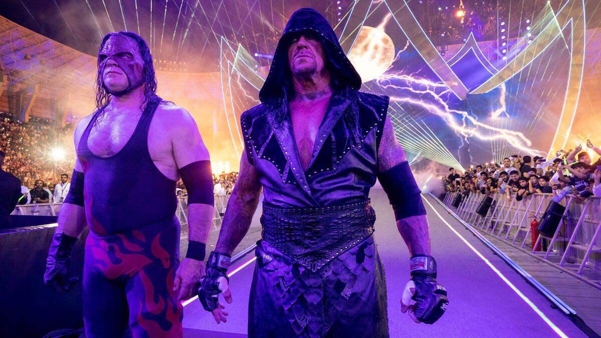 Undertaker & Kane WWE Brothers of Destruction